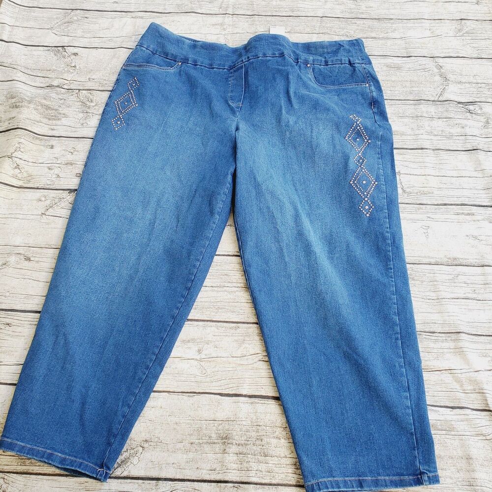 Alfred Dunner Allure Super Stretch Pants Size 24W